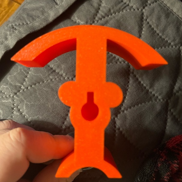 Disney Red Mickey Mouse Hook Made with a 3D Printer - Picture 4 of 5